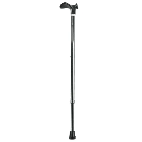 RGWS350 G Anatomical Grip Walking Stick Right Grip Grey Overall