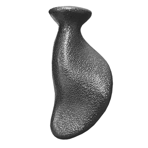 RGWS351 B Anatomical Grip Walking Stick Handle Top View
