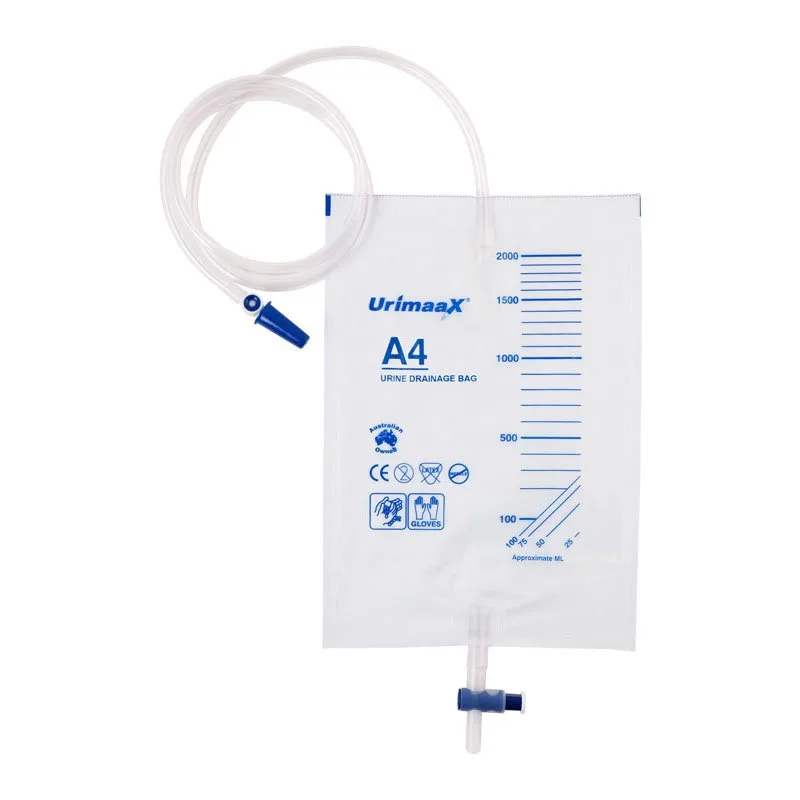 Urimaax 2000ml Drainage Bag A4