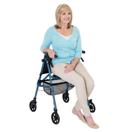EZ FOLD N GO ROLLATOR - Mobility Aids and More