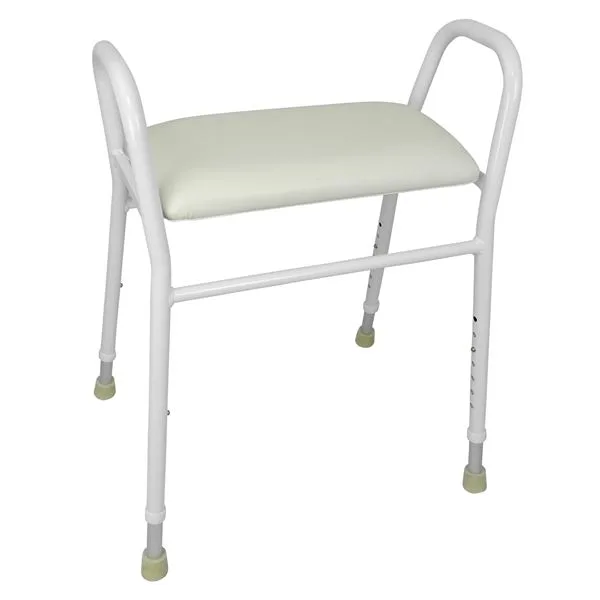 Homecraft Padded Seat Aluminium Shower Stool