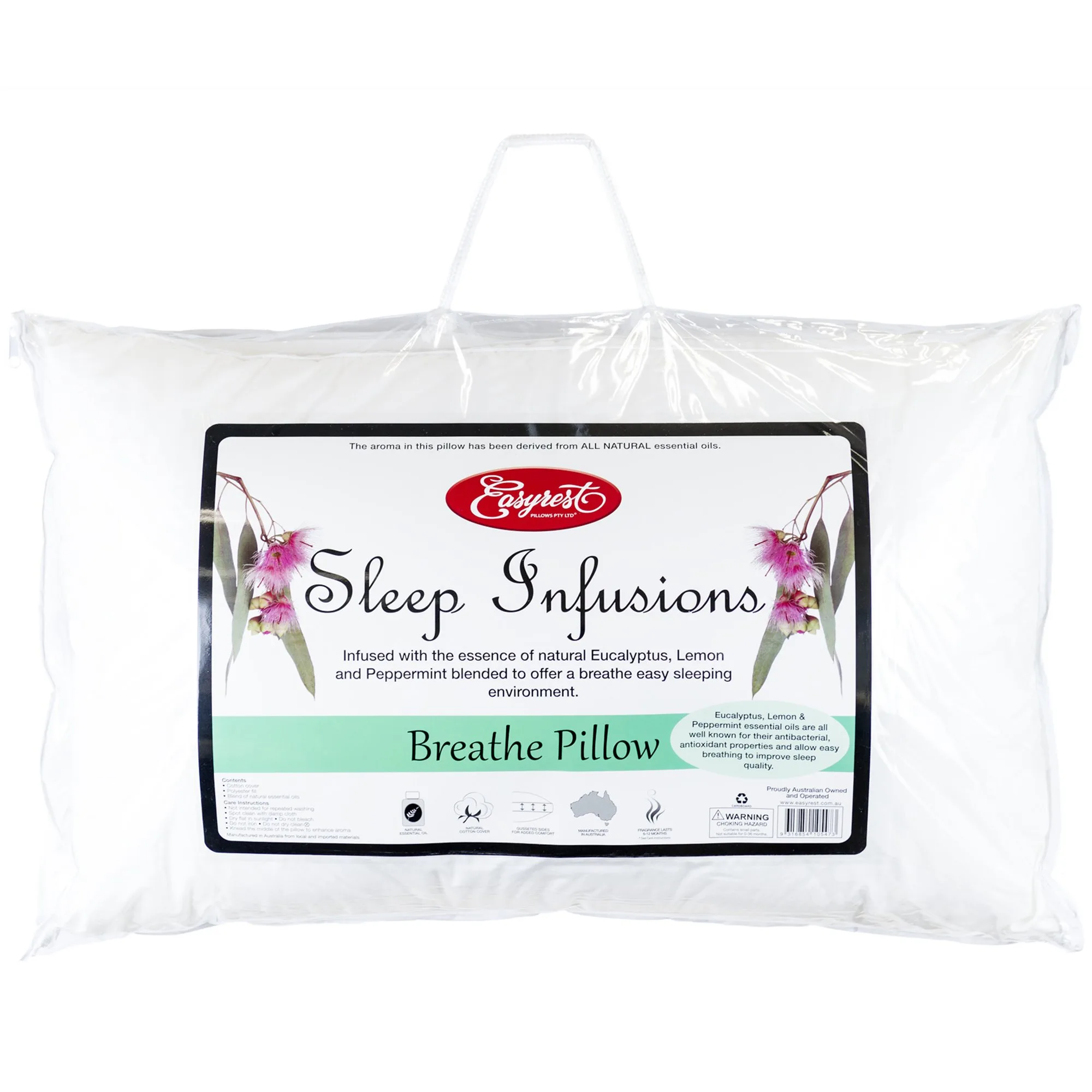 Easy Rest Sleep Infusion Pillow - Breathe