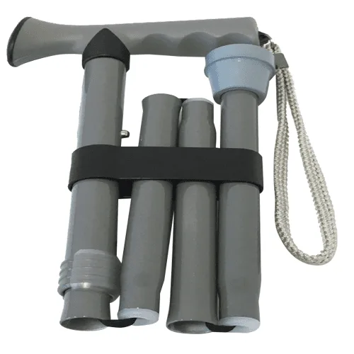 RGWS304 Folding Cane Folded Silver Grey Pearl