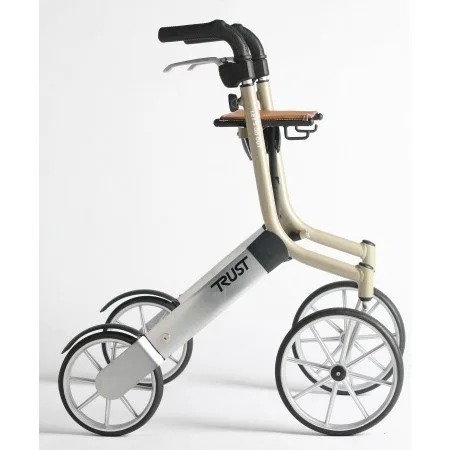 Trust Care Lets Go Out Rollator With Backrest & Bag
