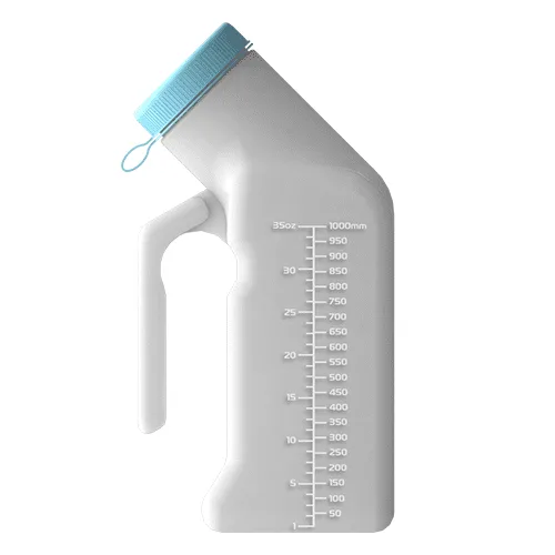 RG17 Mub Male Urinal Bottle Side View