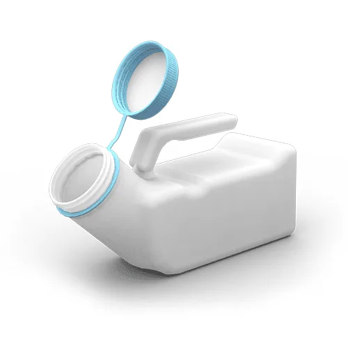 RG17 Mub Male Urinal Bottle Lid Open